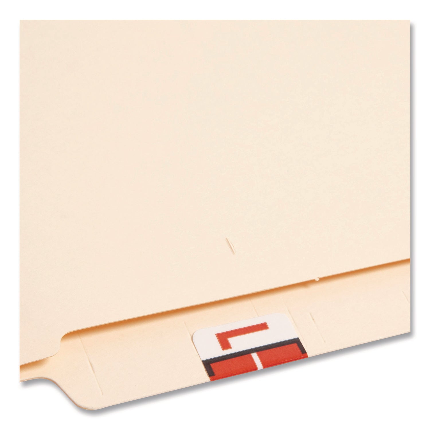 Smead BCCR Bar-Style Color-Coded Labels - L - x 1 1/4" Width x 1" Length - Dark Orange - Laminated - 1 Roll