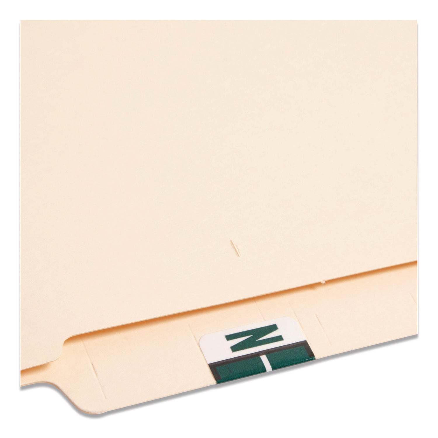 Smead BCCR Bar-Style Color-Coded Labels - N - x 1 1/4" Width x 1" Length - Dark Green - Laminated - 1 Roll