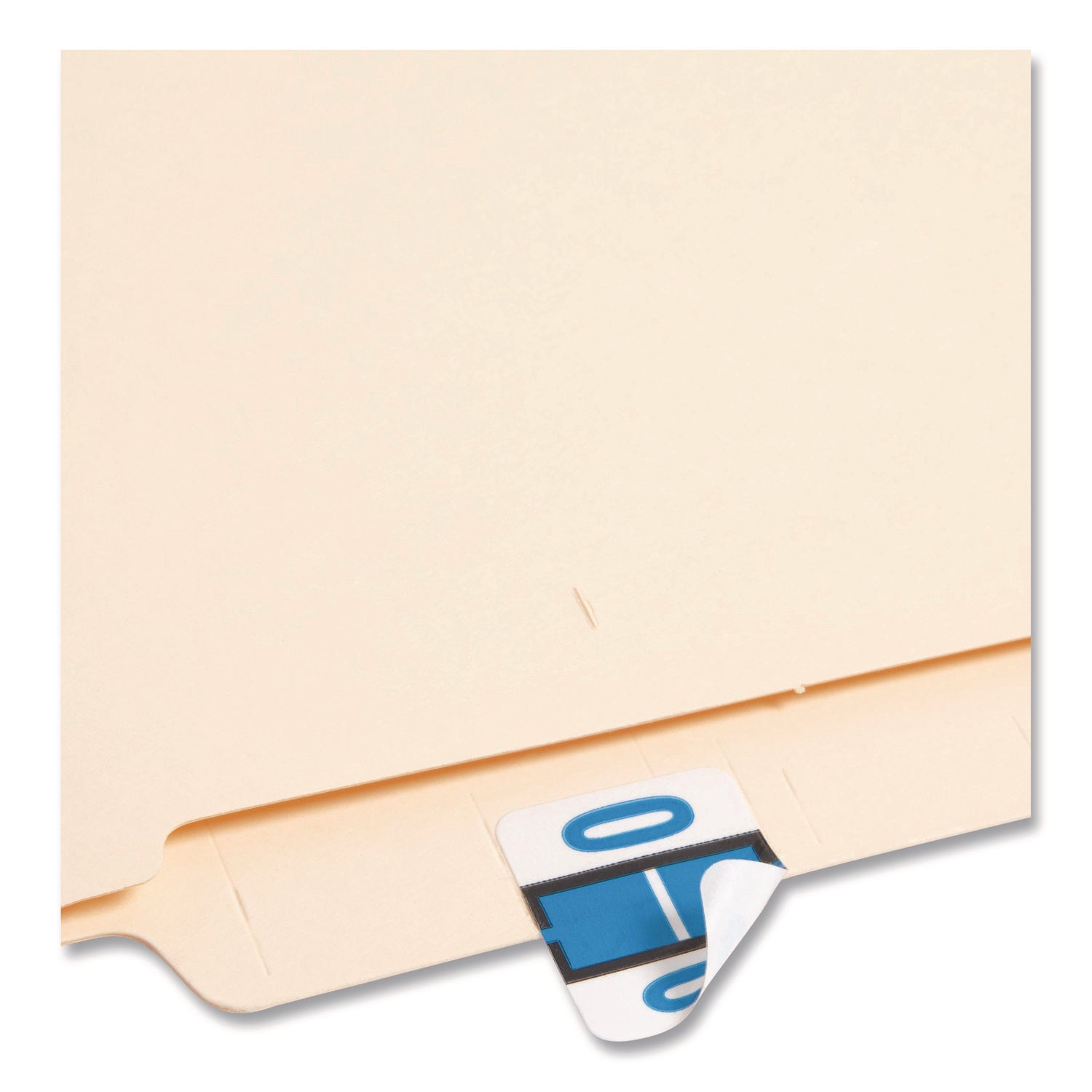 Smead BCCR Bar-Style Color-Coded Labels - O - x 1 1/4" Width x 1" Length - Blue - Laminated - 1 Roll