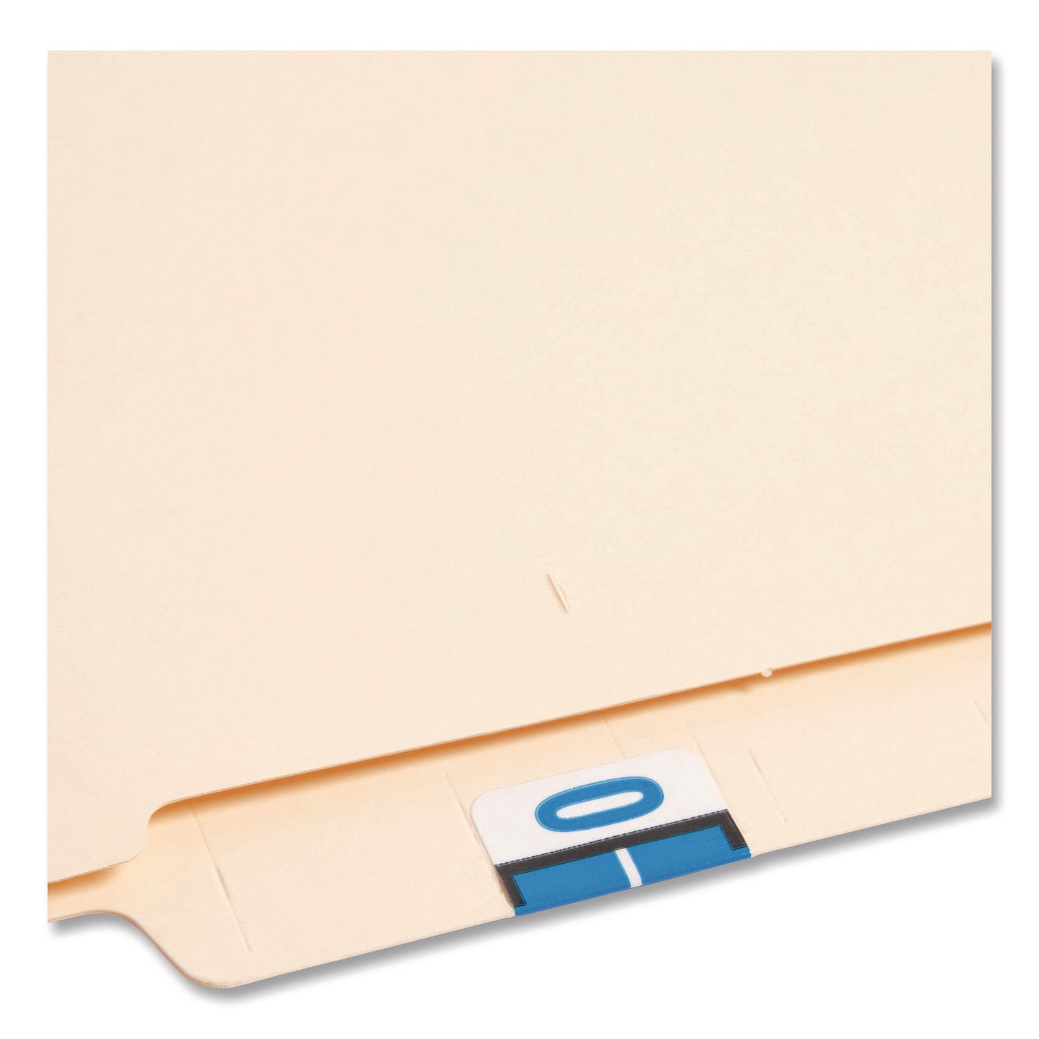 Smead BCCR Bar-Style Color-Coded Labels - O - x 1 1/4" Width x 1" Length - Blue - Laminated - 1 Roll