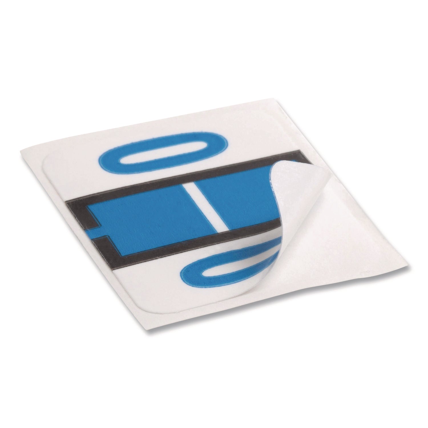 Smead BCCR Bar-Style Color-Coded Labels - O - x 1 1/4" Width x 1" Length - Blue - Laminated - 1 Roll