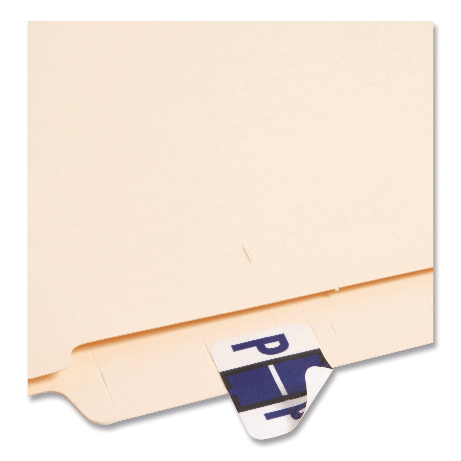 Smead BCCR Bar-Style Color-Coded Labels - P - x 1 1/4" Width x 1" Length - Violet - Laminated - 1 Roll