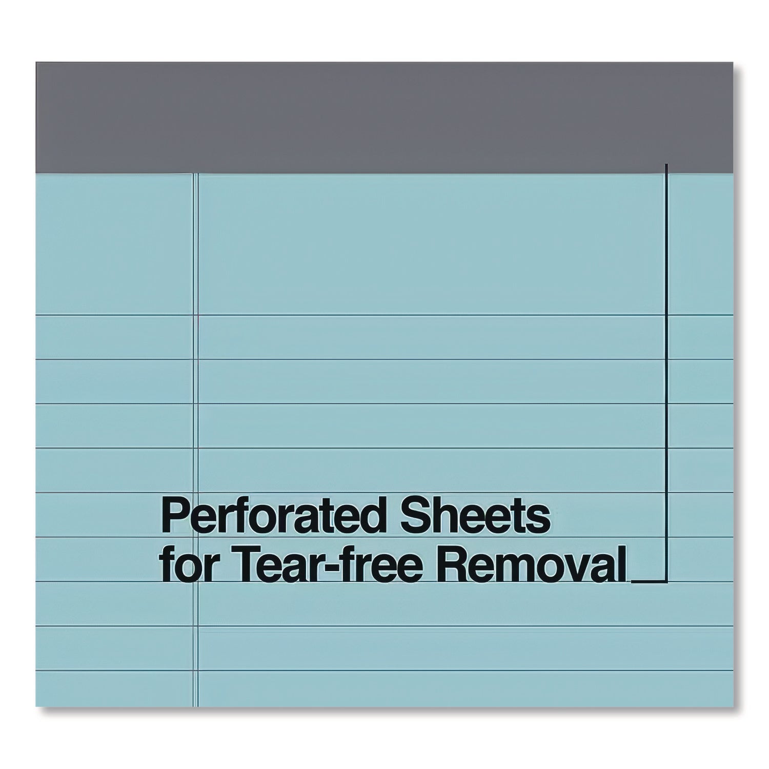 Notepads, Wide/legal Rule, 50 Assorted Pastel-Color 8.5 X 11.75 Sheets, 6/pack