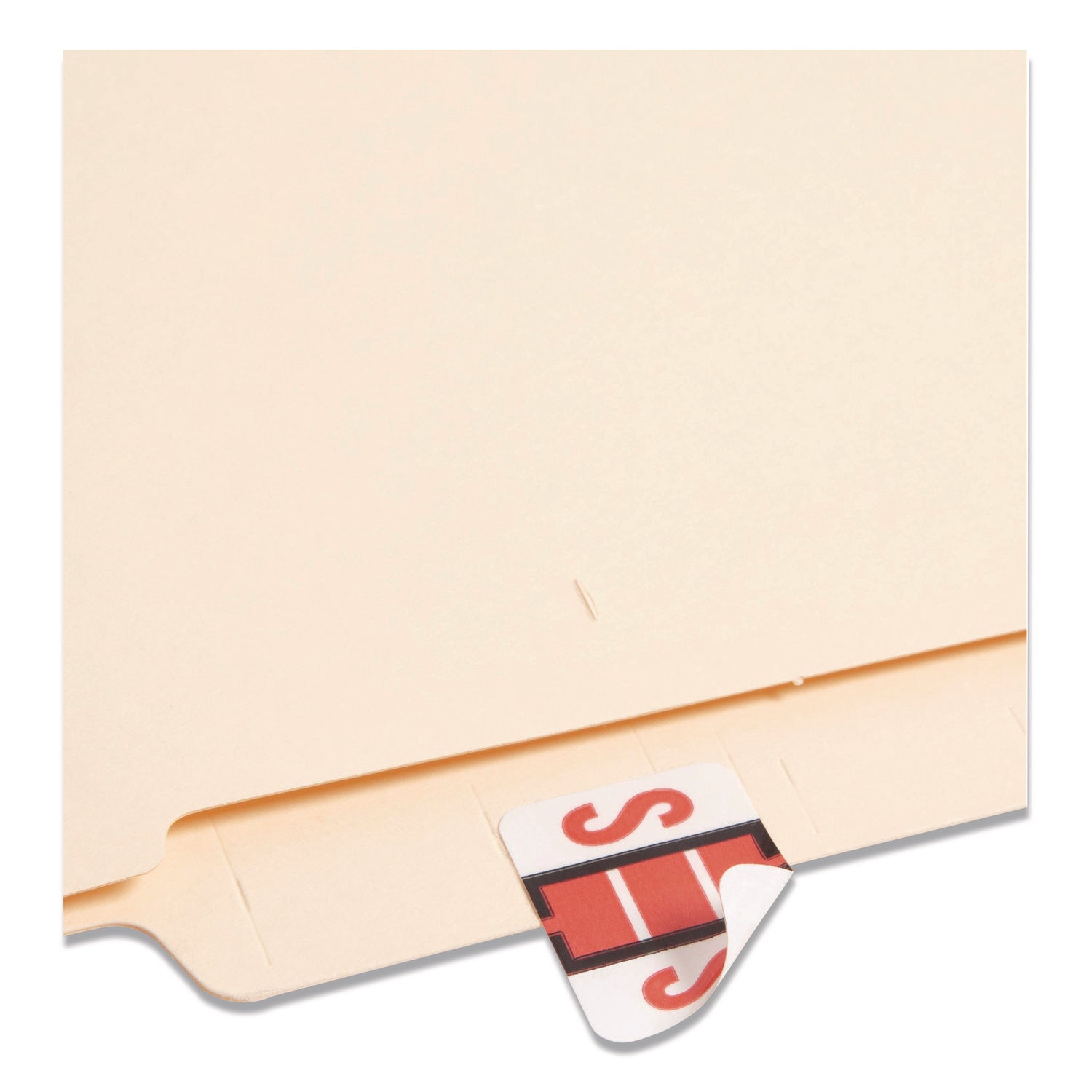Smead BCCR Bar-Style Color-Coded Labels - S - x 1 1/4" Width x 1" Length - Pink - Laminated - 1 Roll
