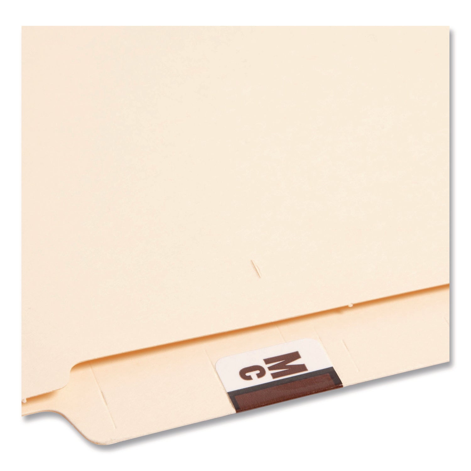 Smead BCCR Bar-Style Color-Coded Labels - Alphabet, MC - x 1 1/4" Width x 1" Length - Brown - Laminated - 1 Roll