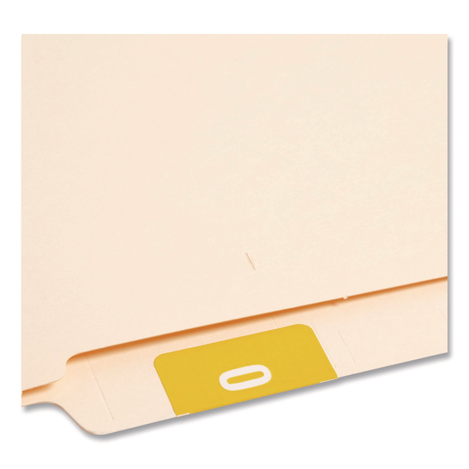 Smead DCC Color-Coded Numeric Labels - 0 - x 1 1/2" Width x 1 1/2" Length - Yellow - Laminated - 250 / Roll