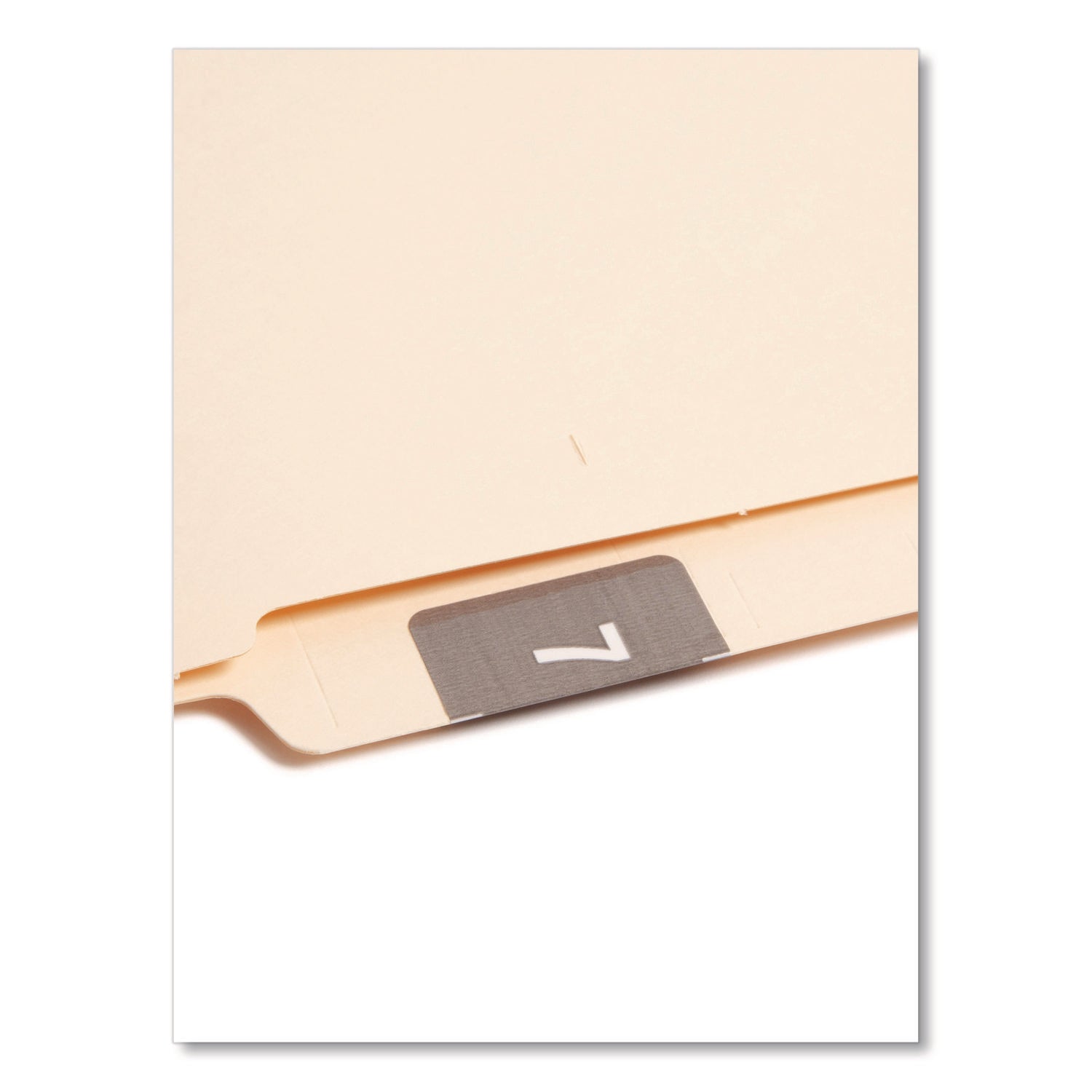 Smead DCC Color-Coded Numeric Labels - 7 - x 1 1/2" Width x 1 1/2" Length - Gray - Laminated - 250 / Roll
