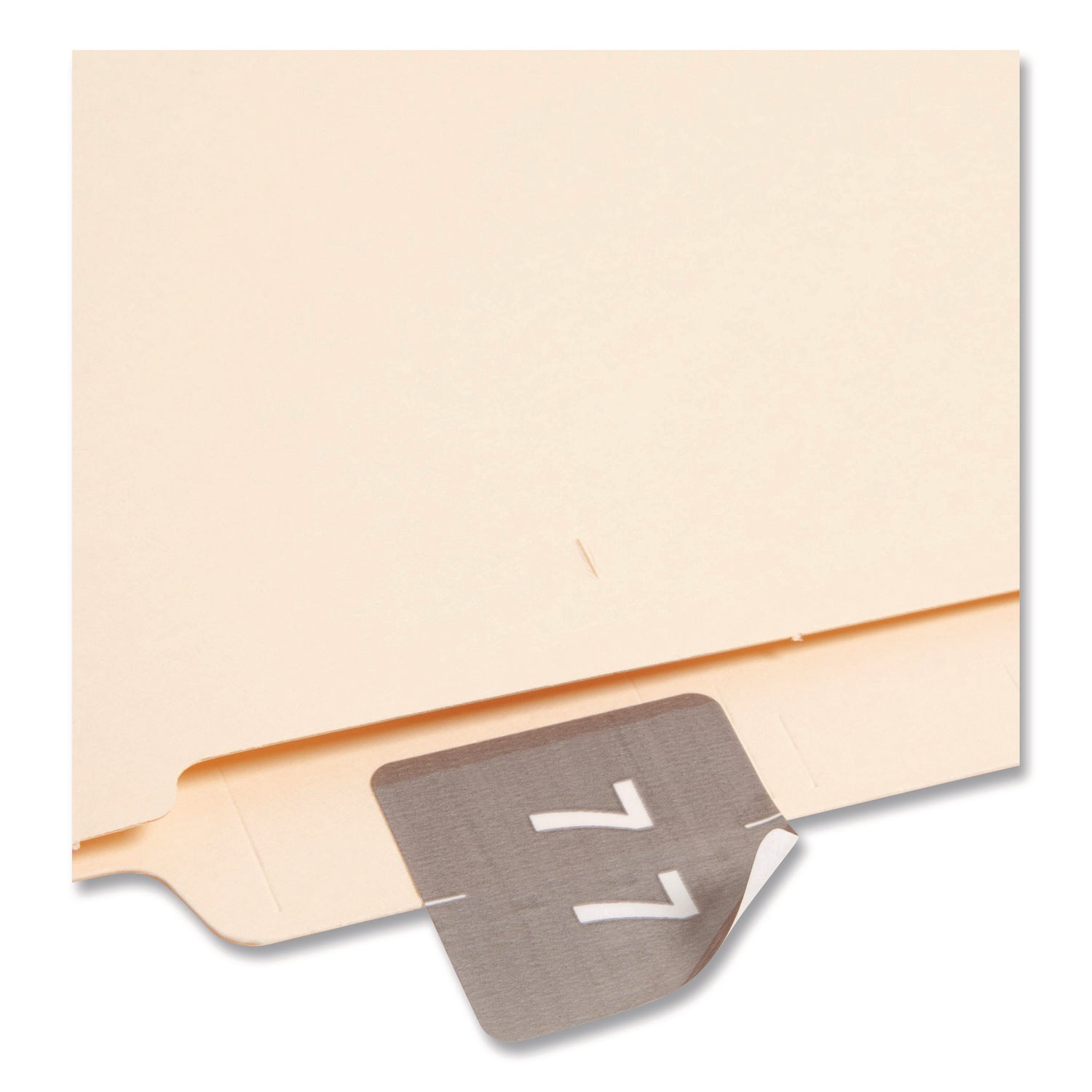 Smead DCC Color-Coded Numeric Labels - 7 - x 1 1/2" Width x 1 1/2" Length - Gray - Laminated - 250 / Roll
