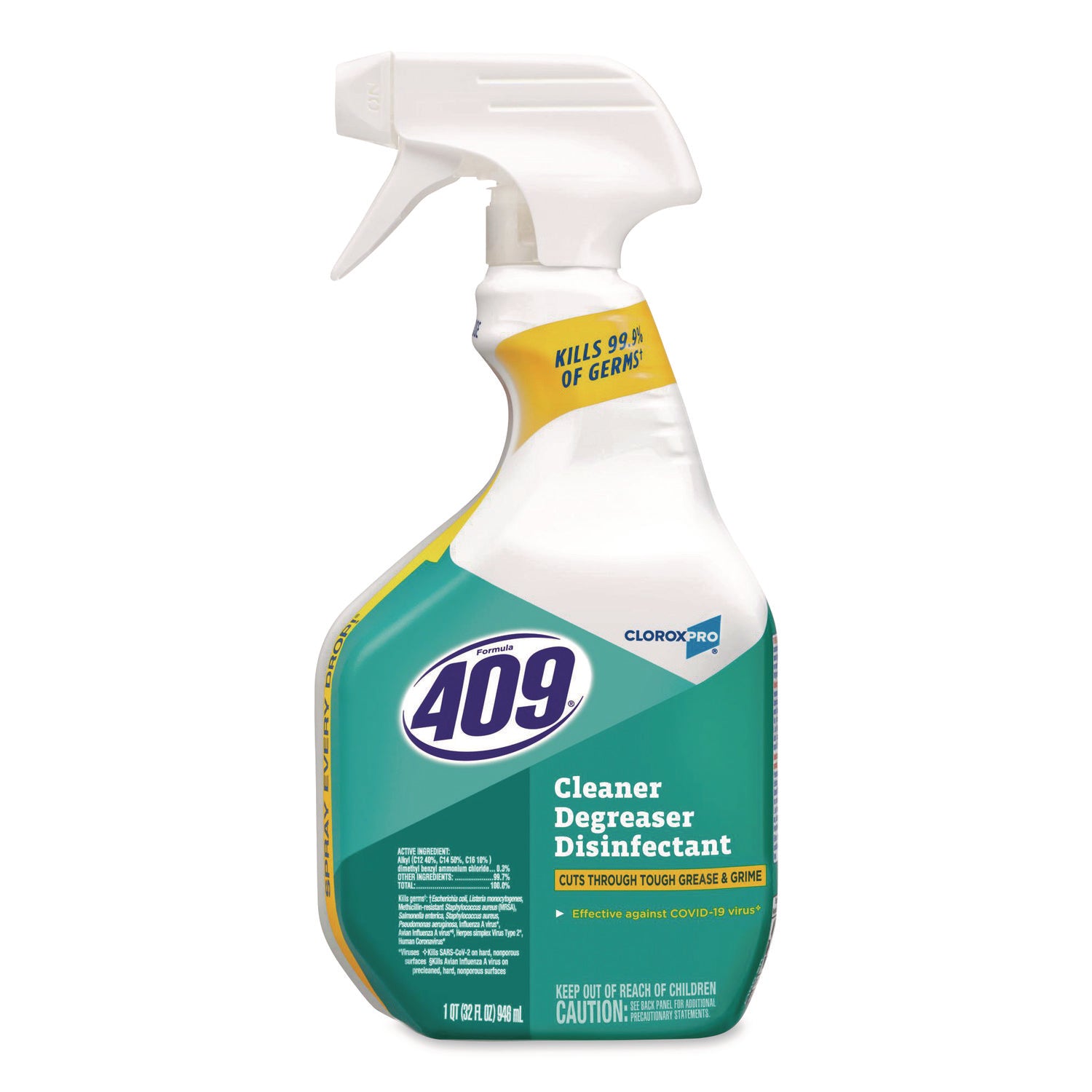 CloroxPro Cleaner Degreaser Disinfectant, 32 oz Spray