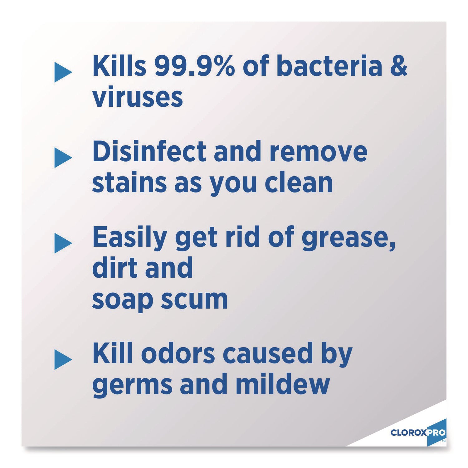 CloroxPro Clean-Up Disinfectant Cleaner with Bleach, 32 oz Smart Tube Spray