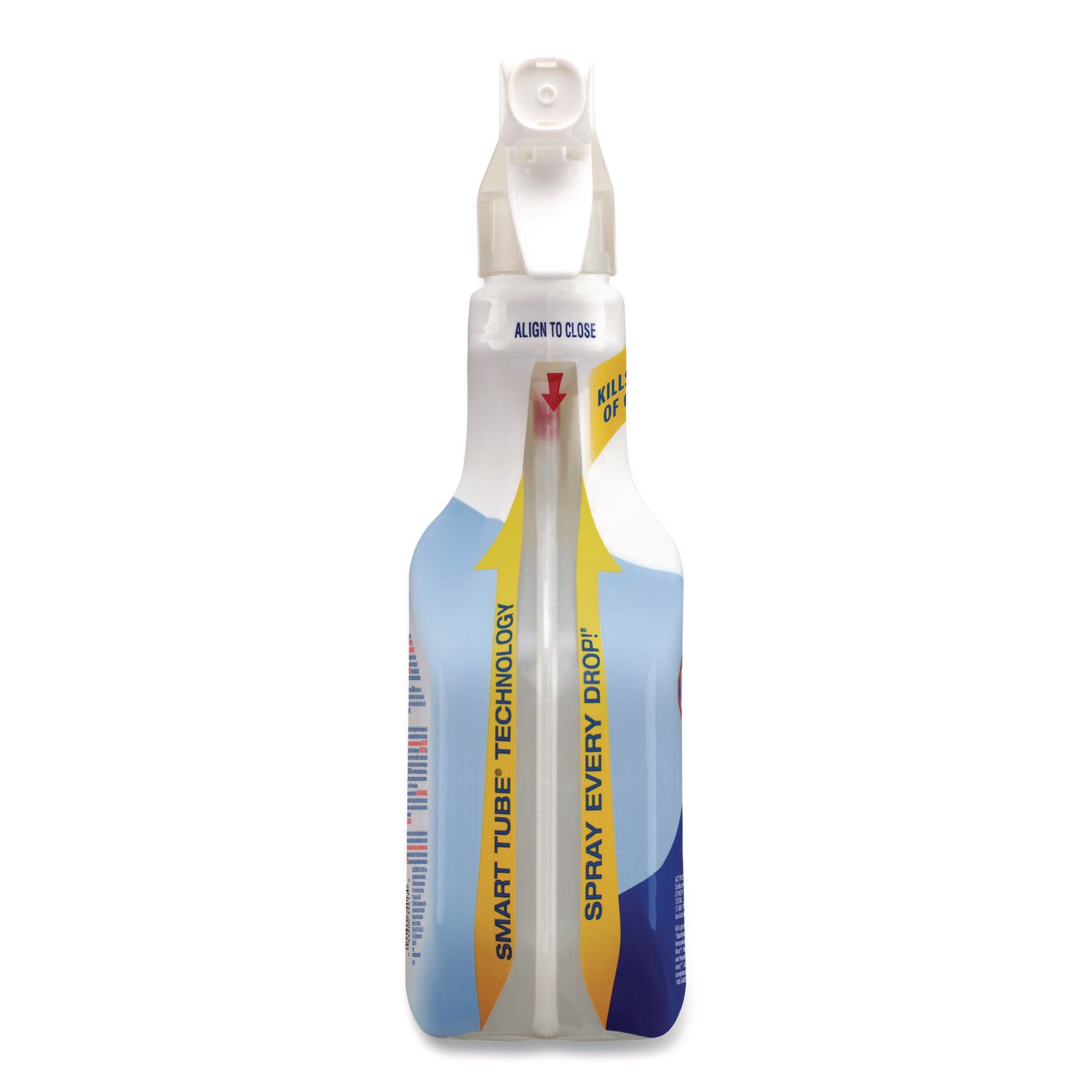 CloroxPro Clean-Up Disinfectant Cleaner with Bleach, 32 oz Smart Tube Spray
