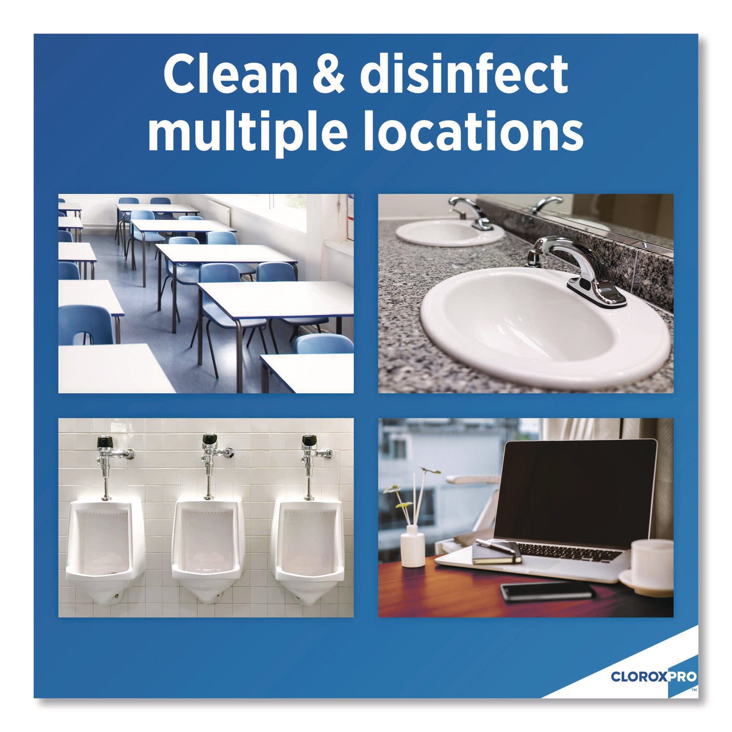 CloroxPro Clean-Up Disinfectant Cleaner with Bleach, 128 oz Refill Bottle