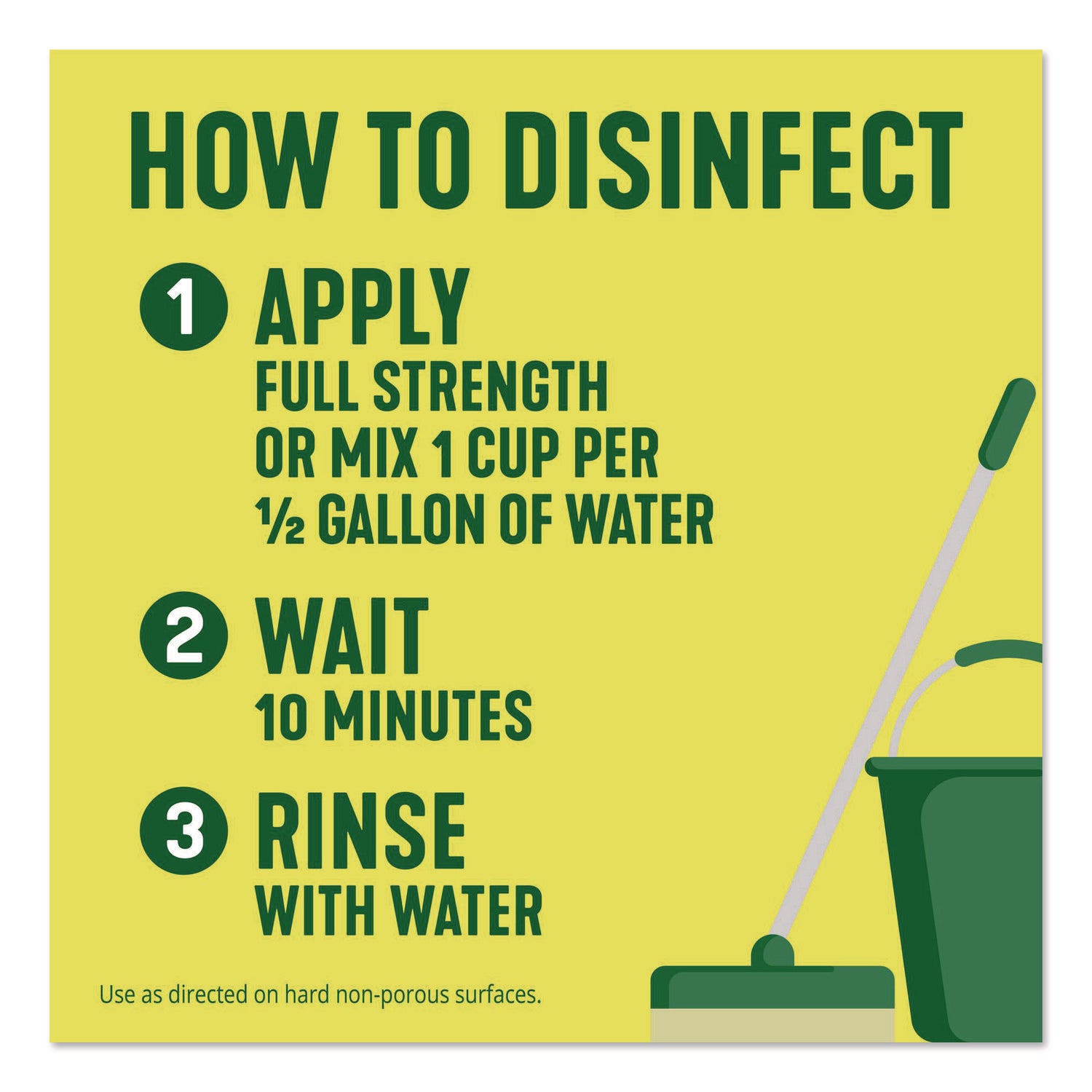 Multi-Surface Cleaner Disinfectant Concentrated, Pine Scent, 14 oz Bottle