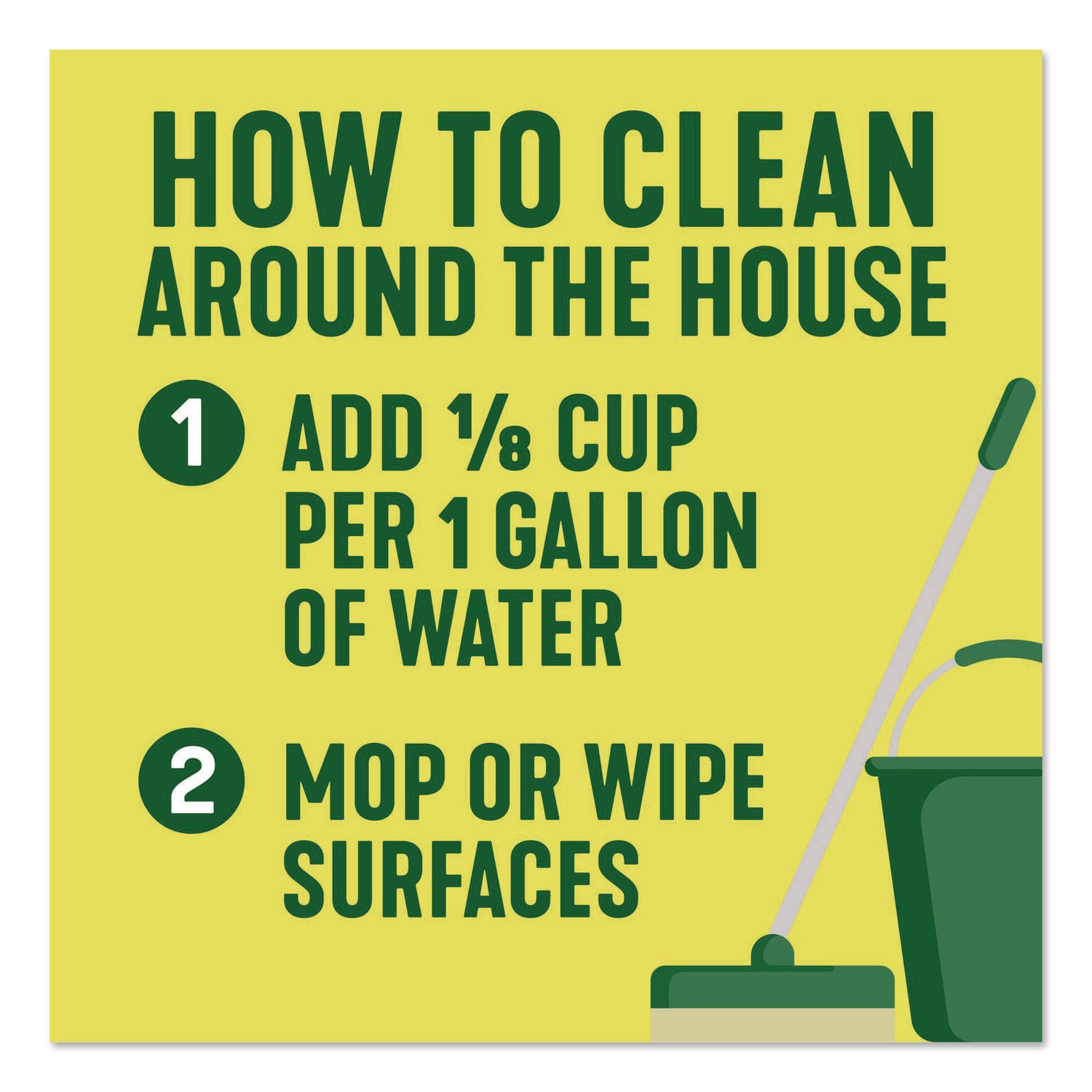 Multi-Surface Cleaner Concentrated, Lemon Fresh Scent, 14 oz Bottle, 12/Carton