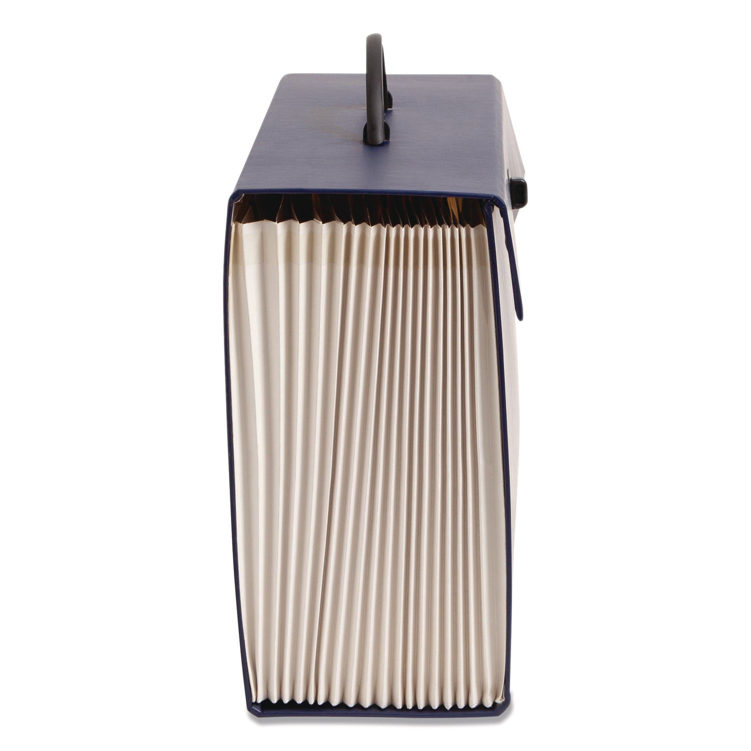 Smead Legal Recycled Expanding File - 8 1/2" x 14" - 19 Pocket(s) - Blue, Green - 15% Paper Recycled - 1 Each
