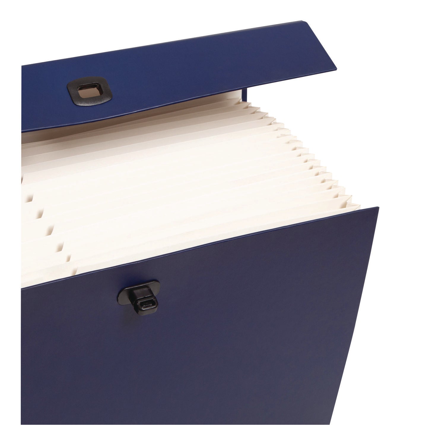 Smead Legal Recycled Expanding File - 8 1/2" x 14" - 19 Pocket(s) - Blue, Green - 15% Paper Recycled - 1 Each