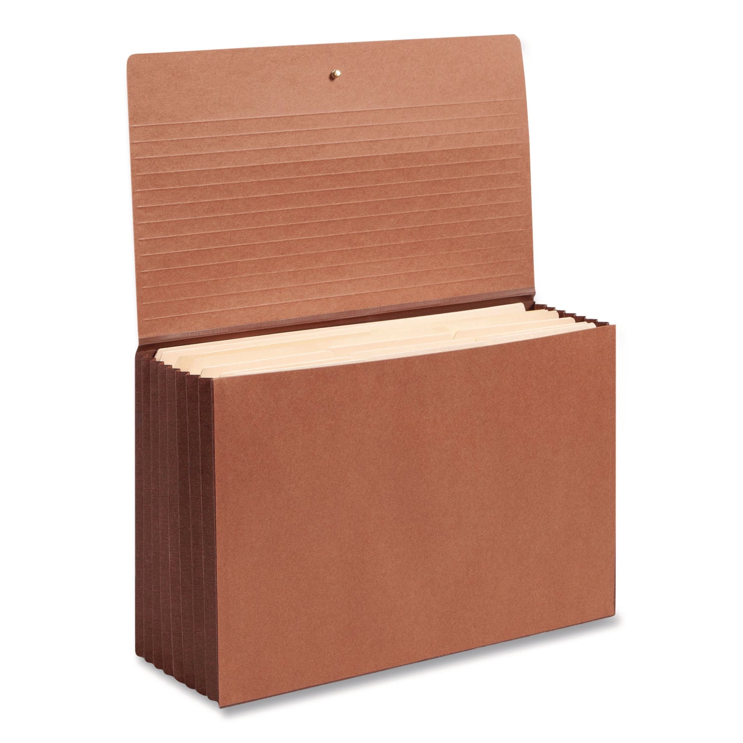 Smead Legal Recycled File Wallet - 15 3/8" x 10" - 7" Expansion - Top Tab Location - Tyvek - Redrope - Open Shelf Filing System, Reinforced Gusset, Elastic Closure, Flap Closure - 30% Recycled - 1 Each