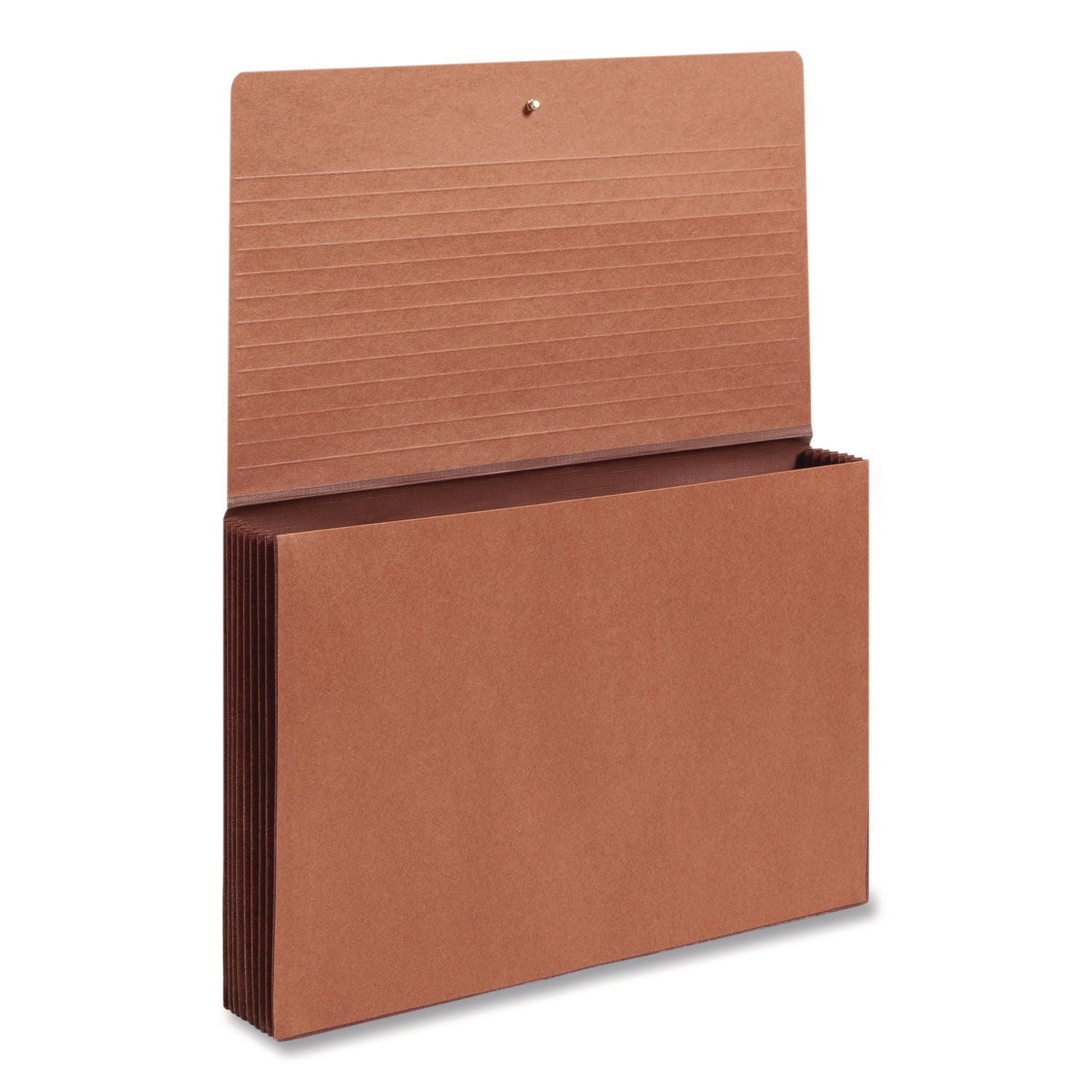 Smead Legal Recycled File Wallet - 15 3/8" x 10" - 7" Expansion - Top Tab Location - Tyvek - Redrope - Open Shelf Filing System, Reinforced Gusset, Elastic Closure, Flap Closure - 30% Recycled - 1 Each