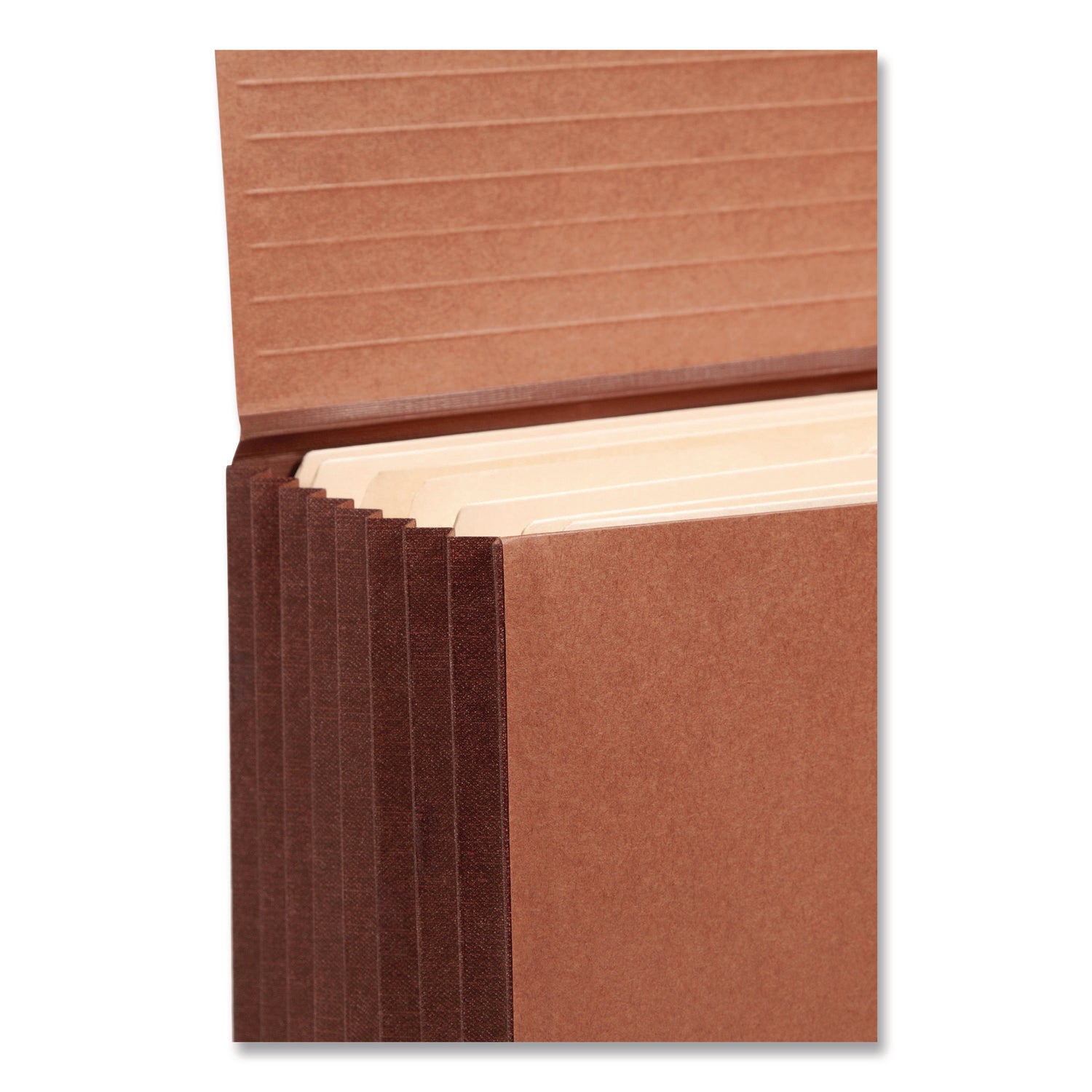 Smead Legal Recycled File Wallet - 15 3/8" x 10" - 7" Expansion - Top Tab Location - Tyvek - Redrope - Open Shelf Filing System, Reinforced Gusset, Elastic Closure, Flap Closure - 30% Recycled - 1 Each