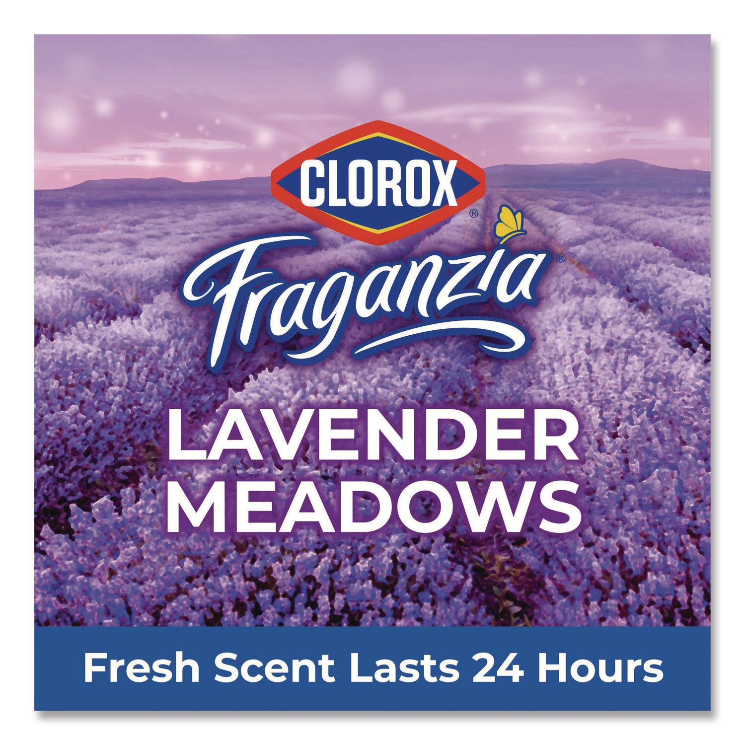 CloroxPro Fraganzia Multi-Purpose Cleaner, Lavender Meadows Scent, 175 oz Bottle, 3/Carton
