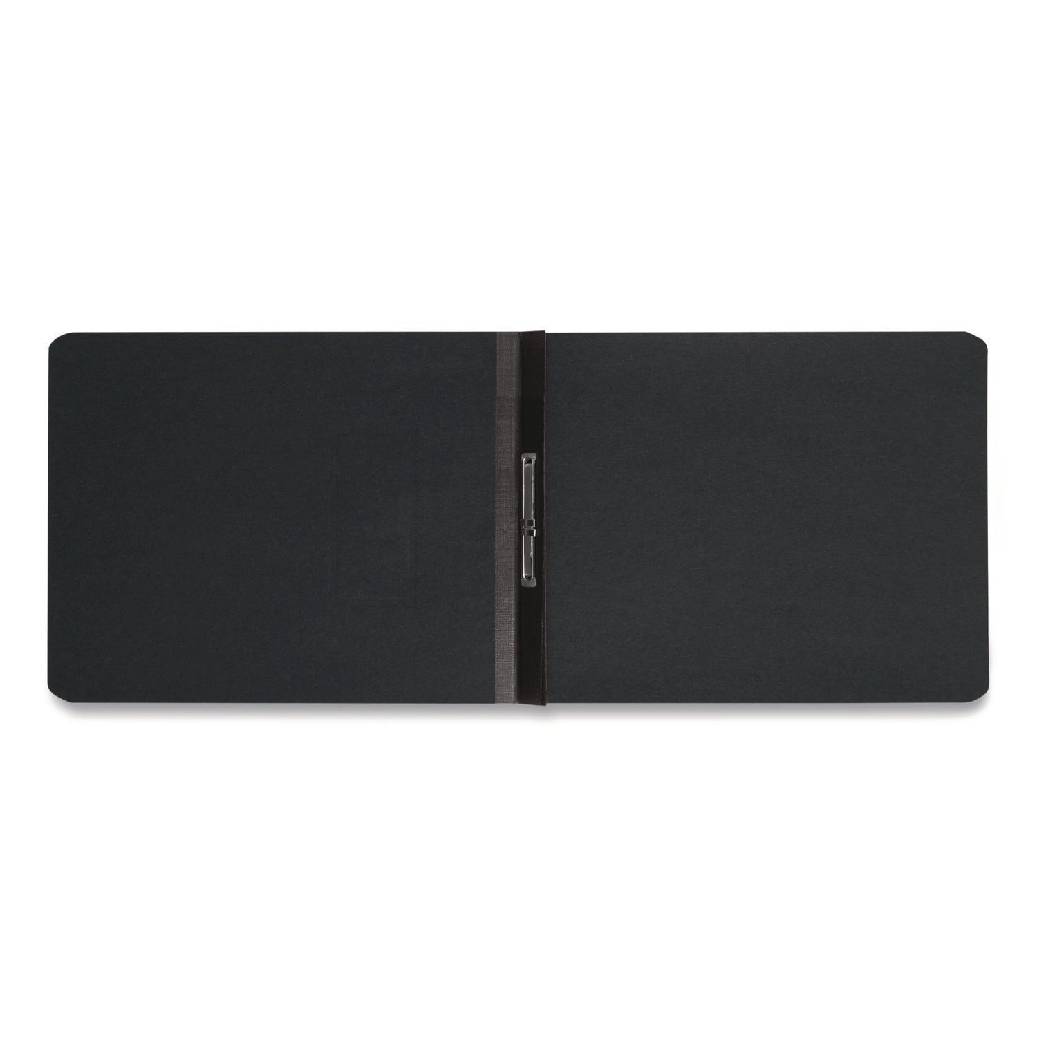 Smead Recycled Report Cover - 2" Folder Capacity - 8 1/2" x 11" - 2" Expansion - 1 Fastener(s) - 25 pt. - Pressboard - Black - Metal Compressor, Hinged - 100% Paper Recycled - 1 Each