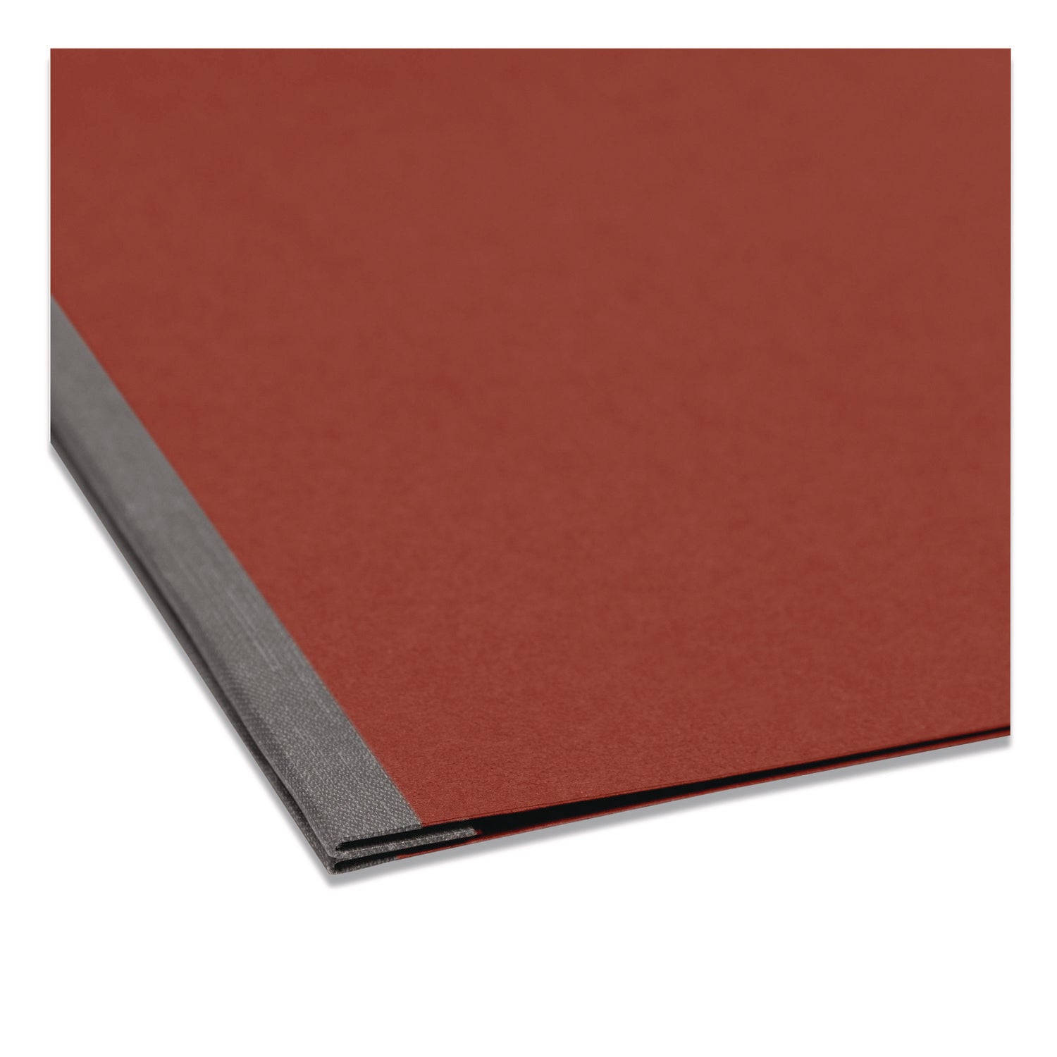 Smead Premium Pressboard Recycled Fastener Folder - 3" Folder Capacity - 11" x 17" - 3" Expansion - 1 Fastener(s) - 25 pt. - Pressboard - Red - Reinforced Hinge, Heavy Duty, Moisture Resistant, Stain Resistant - 100% Recycled - 1 Each