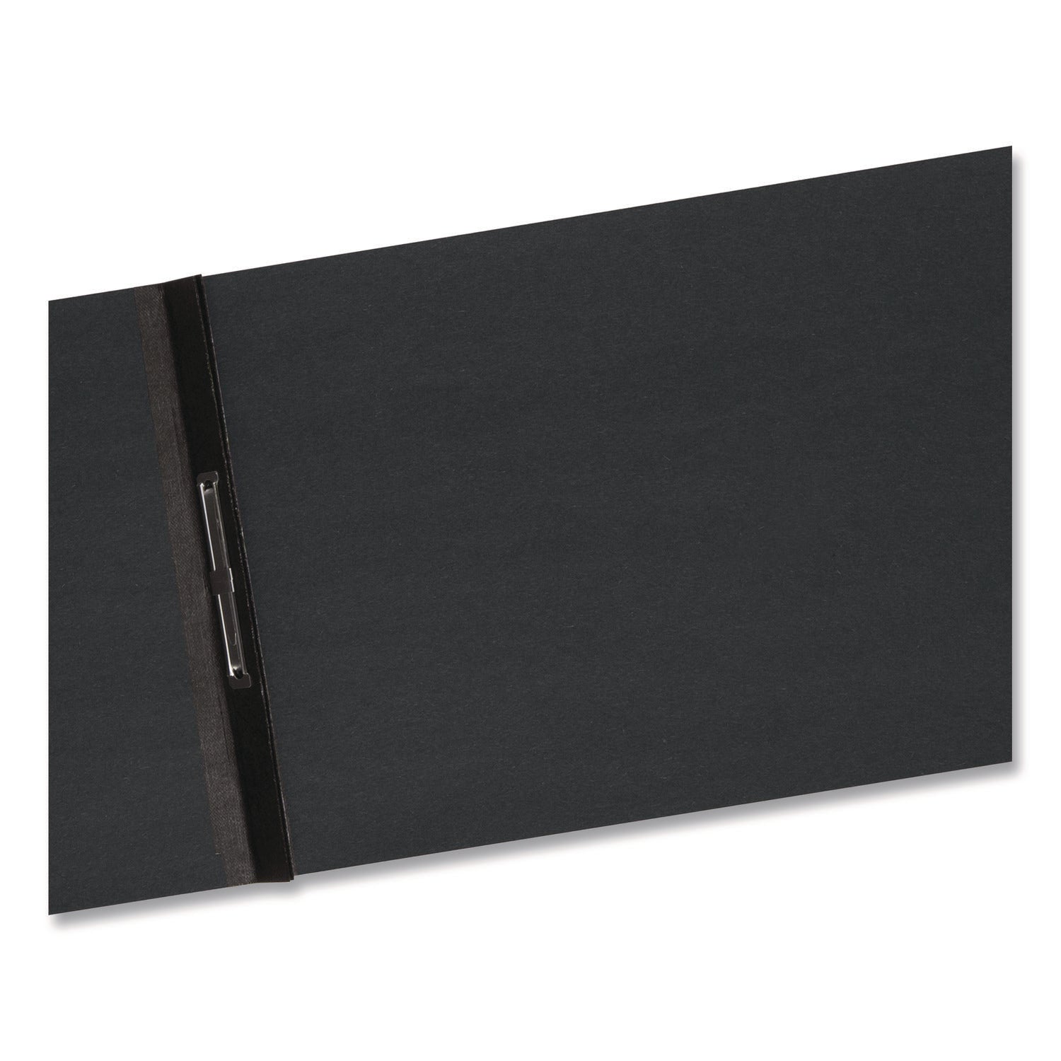 8 1/2" x 14" - 2" Expansion - 1 Fastener(s) - 2" for Folder - 25 pt. - Pressboard - Black - Reinforced Hinge, Heavy Duty, Moisture Resistant, Stain Resistant, Rounded Corner - 100% Recycled - 1 Each