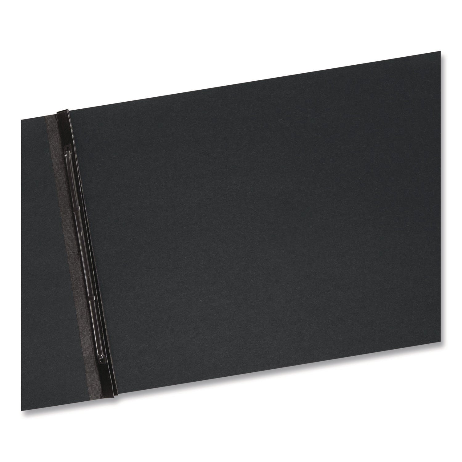 11" x 17" - 3" Expansion - 1 Fastener(s) - 3" for Folder - 25 pt. - Pressboard - Black - Reinforced Hinge, Heavy Duty, Moisture Resistant, Stain Resistant, Rounded Corner - 100% Recycled - 1 Each