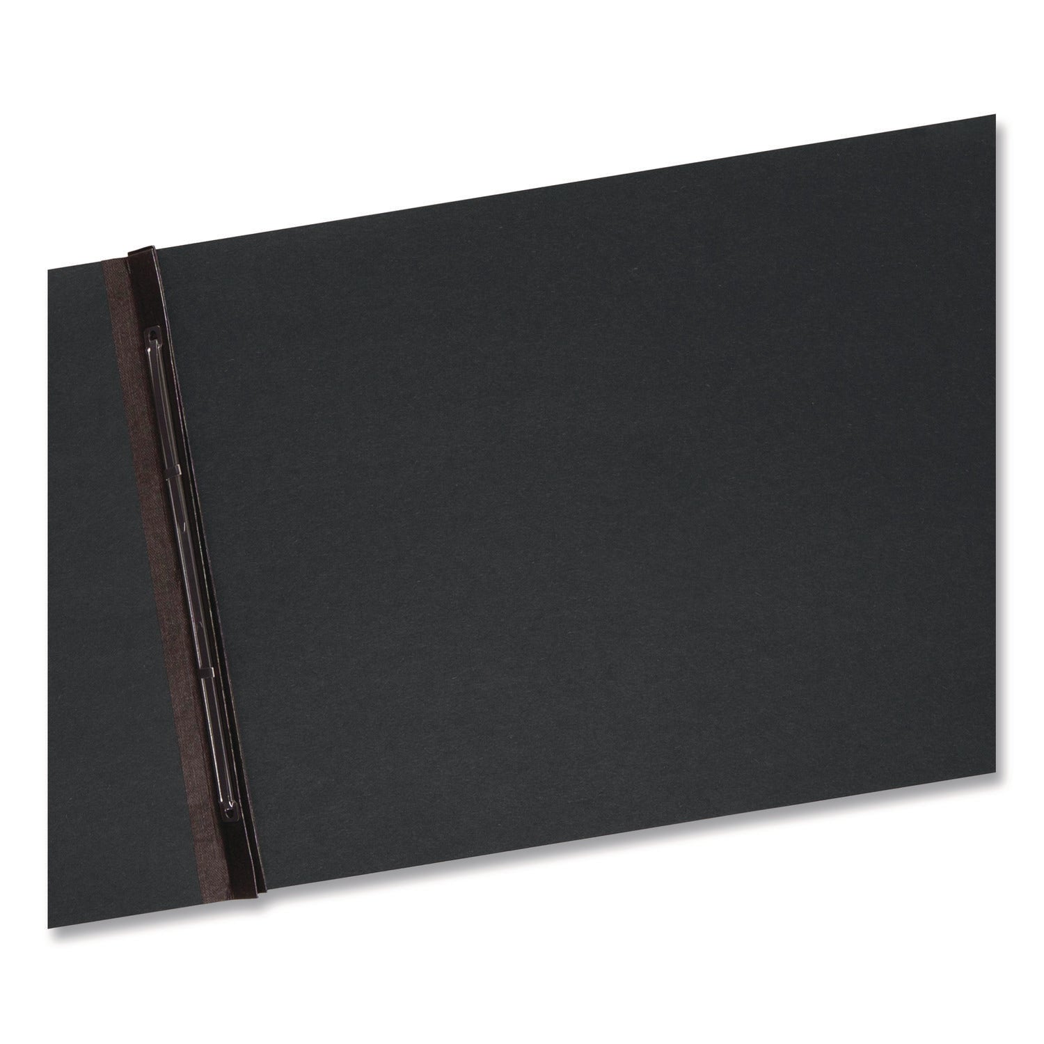 11" x 17" - 3" Expansion - 1 Fastener(s) - 25 pt. - Pressboard - Black - Metal Compressor, Hinged - 100% Paper Recycled - 1 Each