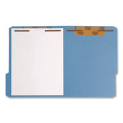 Smead Self-Adhesive Fasteners - 2" Size Capacity - for Folder - Reinforced, Self-adhesive, Durable - Brown - Steel - 100 / Box