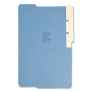 Smead Self-Adhesive End Tab Converters - End Tab(s) - 8" Tab Height - Letter/Legal - Permanent - Manila Tab(s) - 10% Recycled - 500 / Box