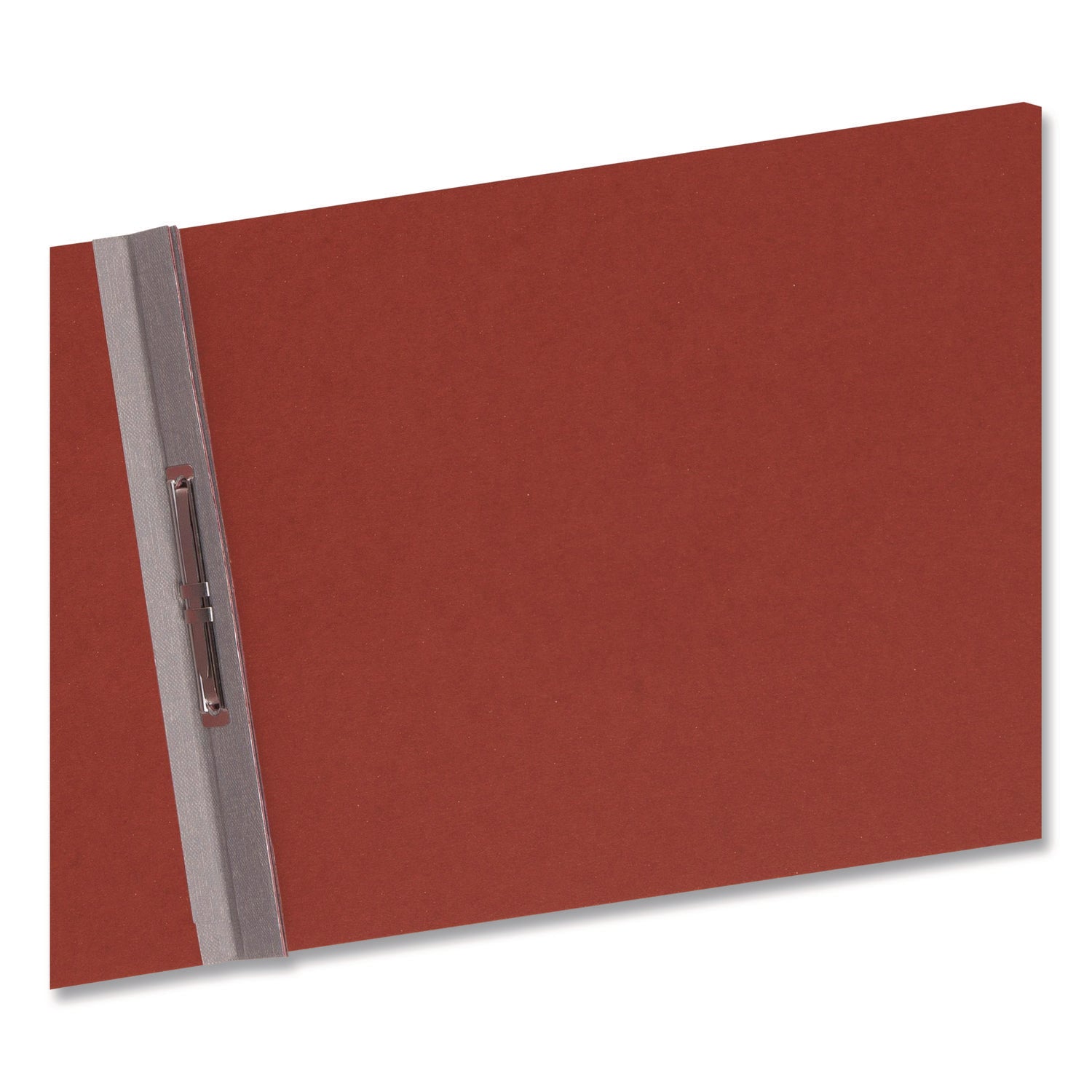 Smead Premium Pressboard Letter Recycled Fastener Folder - 8 1/2" x 11" - 2" Expansion - 1 Fastener(s) - 2" for Folder - 25 pt. - Pressboard - Red - Reinforced Hinge, Heavy Duty, Moisture Resistant, Stain Resistant - 100% Recycled - 1 Each