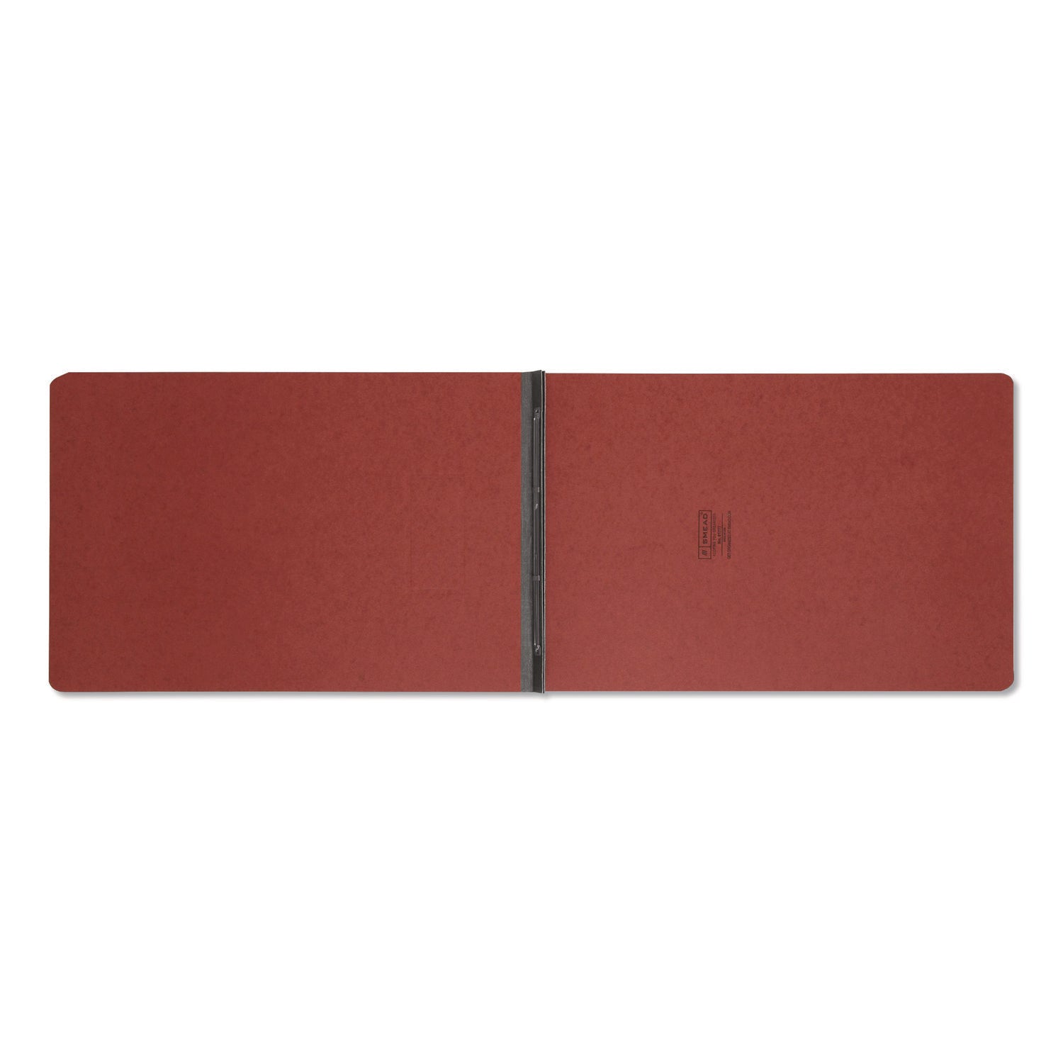 Smead Recycled Report Cover - 3" Folder Capacity - 11" x 17" - 3" Expansion - 1 Fastener(s) - 25 pt. - Pressboard - Red - Metal Compressor, Hinged - 100% Paper Recycled - 1 Each