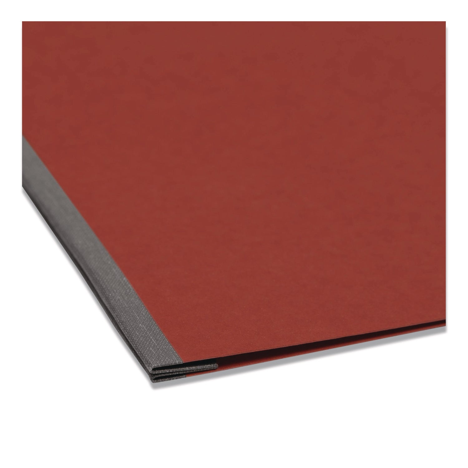 Smead Recycled Report Cover - 3" Folder Capacity - 11" x 17" - 3" Expansion - 1 Fastener(s) - 25 pt. - Pressboard - Red - Metal Compressor, Hinged - 100% Paper Recycled - 1 Each