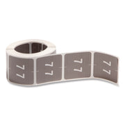 Smead DCC Color-Coded Numeric Labels - 7 - x 1 1/2" Width x 1 1/2" Length - Gray - Laminated - 250 / Roll