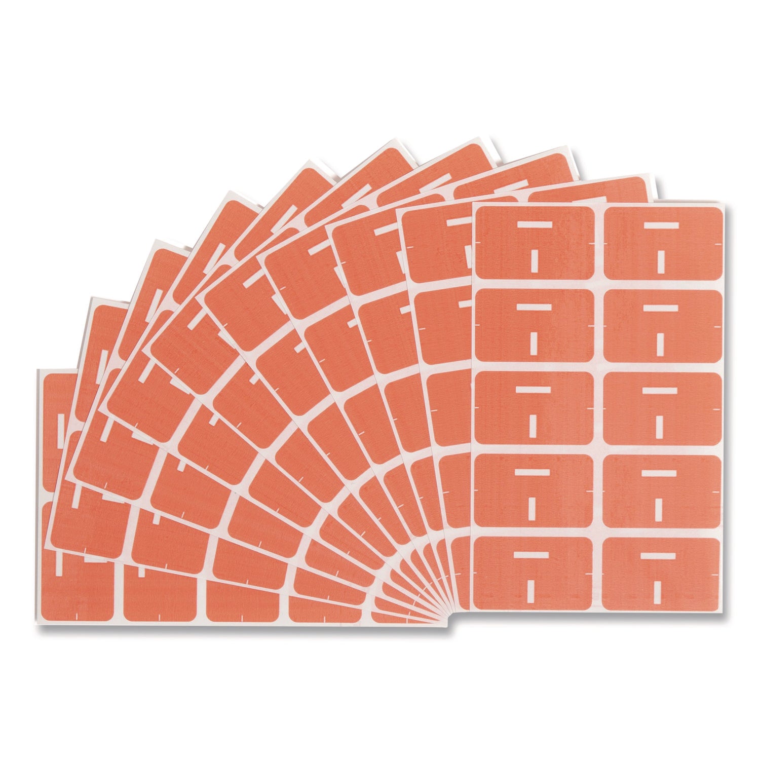 Smead AlphaZ ACCS Color-Coded Labels - I - x 1" Width x 1 5/8" Length - Pink - Laminated - 10 / Sheet - 1 Pack