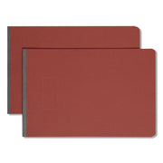 Smead Recycled Report Cover - 3" Folder Capacity - 11" x 17" - 3" Expansion - 1 Fastener(s) - 25 pt. - Pressboard - Red - Metal Compressor, Hinged - 100% Paper Recycled - 1 Each