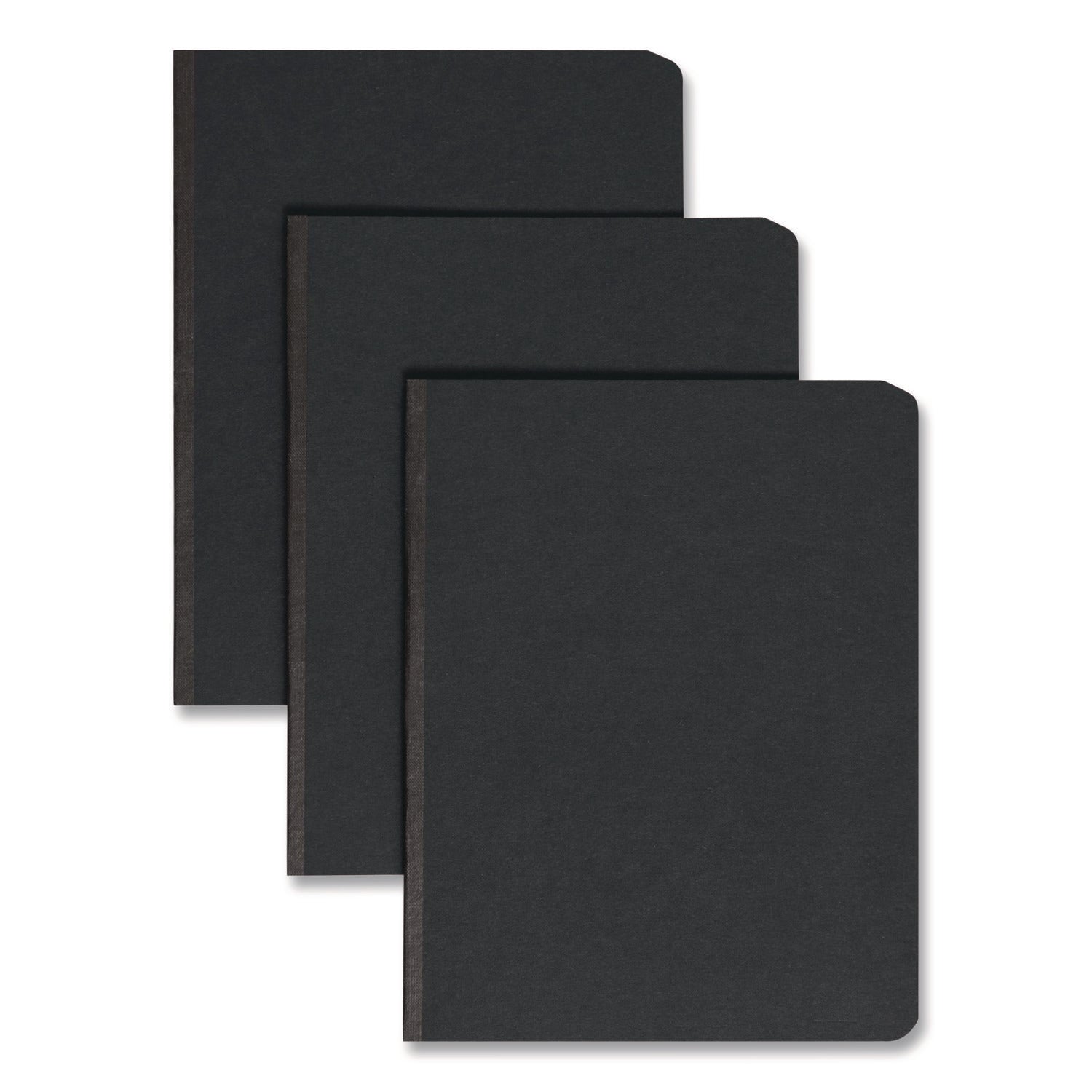 Smead Letter Recycled Fastener Folder - 3" Folder Capacity - 8 1/2" x 11" - 350 Sheets Capacity - 3" Expansion - 1 Fastener(s) - 25 pt. - Pressboard - Black - Metal Compressor, Hinged - 100% Paper Recycled - 1 Each