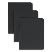 Smead Letter Recycled Fastener Folder - 3" Folder Capacity - 8 1/2" x 11" - 350 Sheets Capacity - 3" Expansion - 1 Fastener(s) - 25 pt. - Pressboard - Black - Metal Compressor, Hinged - 100% Paper Recycled - 1 Each