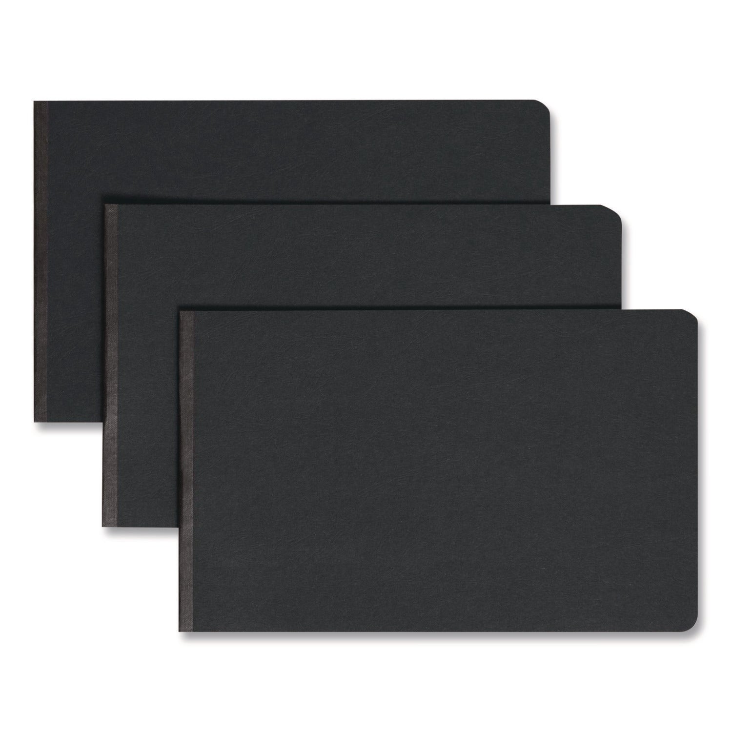 8 1/2" x 14" - 2" Expansion - 1 Fastener(s) - 2" for Folder - 25 pt. - Pressboard - Black - Reinforced Hinge, Heavy Duty, Moisture Resistant, Stain Resistant, Rounded Corner - 100% Recycled - 1 Each