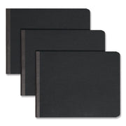 Smead Premium Pressboard Letter Fastener Folder, 8.5" x 11", 2" Expansion, 1 Fastener, 25 pt. Black Pressboard, Reinforced Hinge, Heavy Duty, Moisture & Stain Resistant, Rounded Corner, 100% Recycled, 1 Each