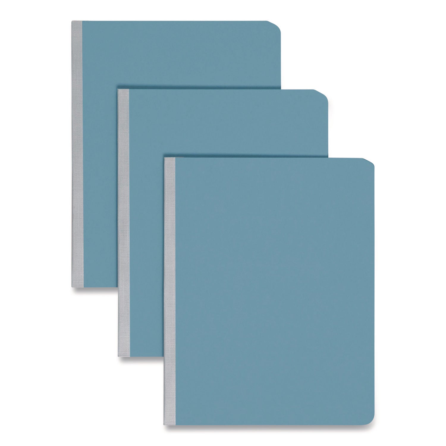Smead Letter Recycled Fastener Folder - 8 1/2" x 11" - 3" Expansion - 1 Fastener(s) - 25 pt. - Pressboard - Blue - 100% Paper Recycled - 1 Each