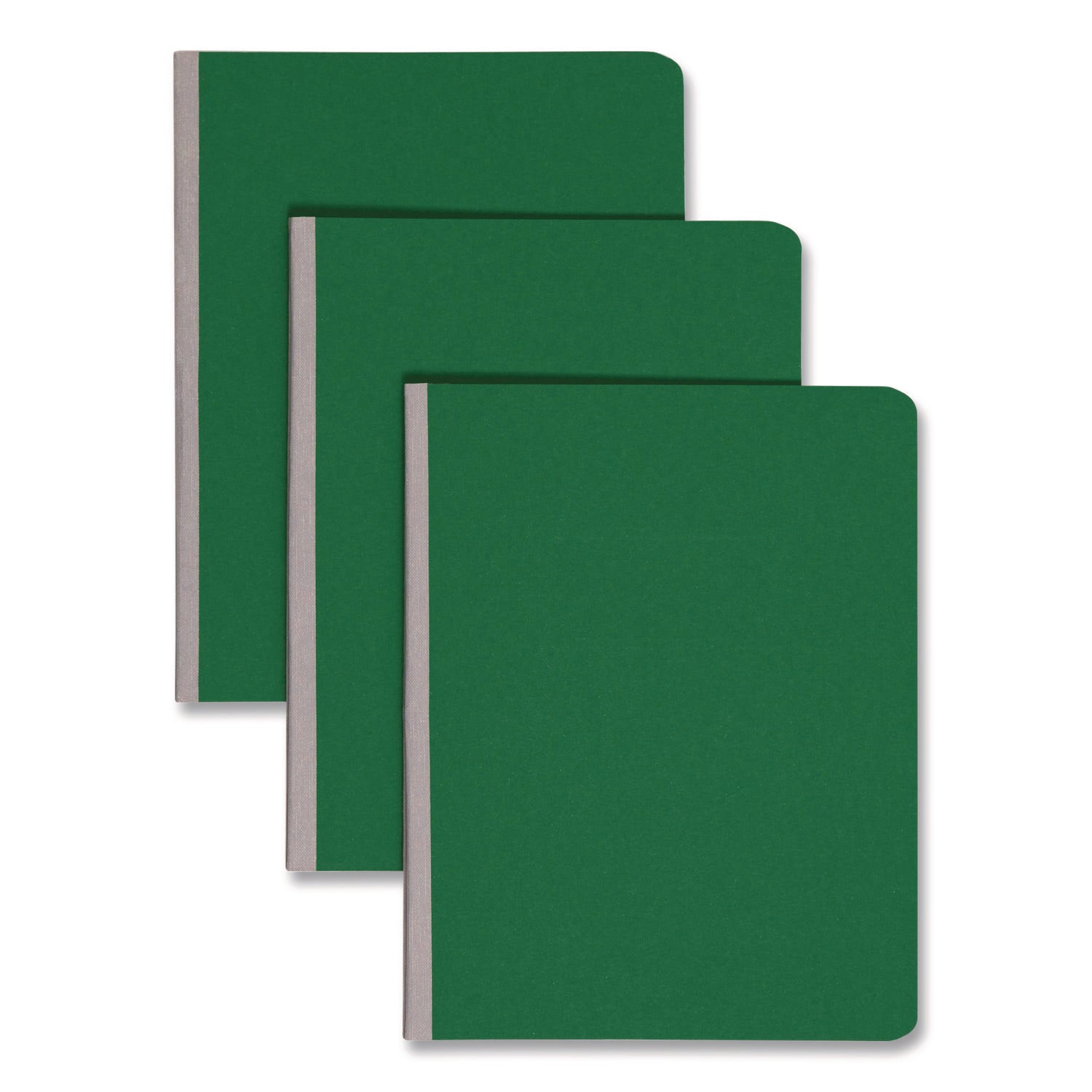 Smead Letter Recycled Fastener Folder - 3" Folder Capacity - 8 1/2" x 11" - 350 Sheets Capacity - 3" Expansion - 1 Fastener(s) - 25 pt. - Pressboard - Green - Metal Compressor, Hinged - 100% Paper Recycled - 1 Each