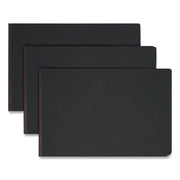 11" x 17" - 3" Expansion - 1 Fastener(s) - 25 pt. - Pressboard - Black - Metal Compressor, Hinged - 100% Paper Recycled - 1 Each