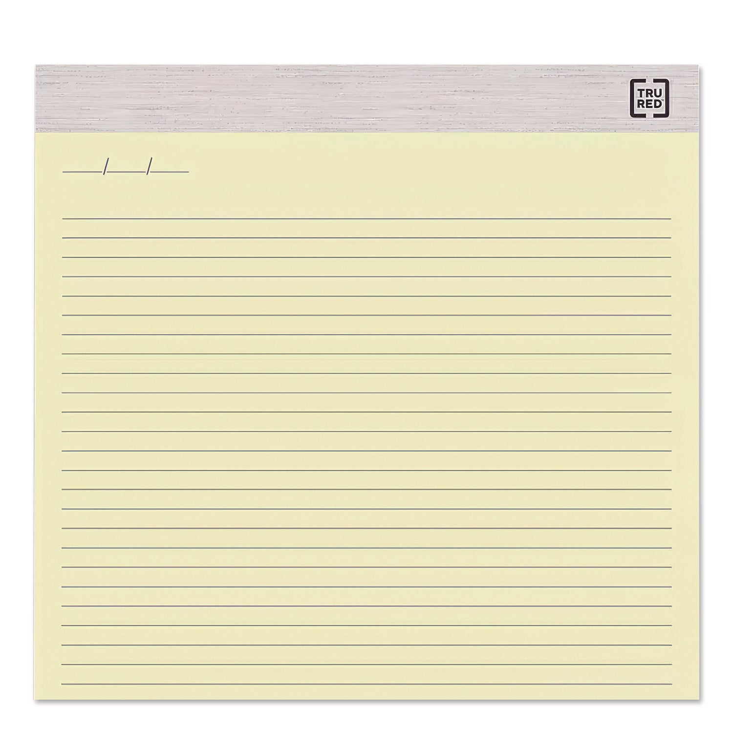 Notepads, Narrow Rule, 50 Canary-Yellow 8.5 X 11.75 Sheets, 12/pack