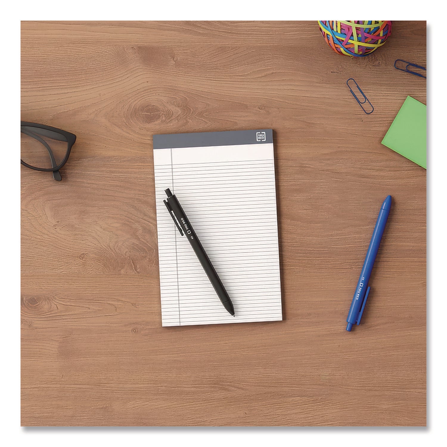 Notepads, Narrow Rule, 50 White 5 X 8 Sheets, 12/pack
