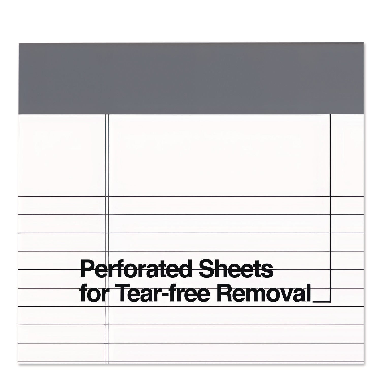 Notepads, Narrow Rule, 50 White 5 X 8 Sheets, 12/pack