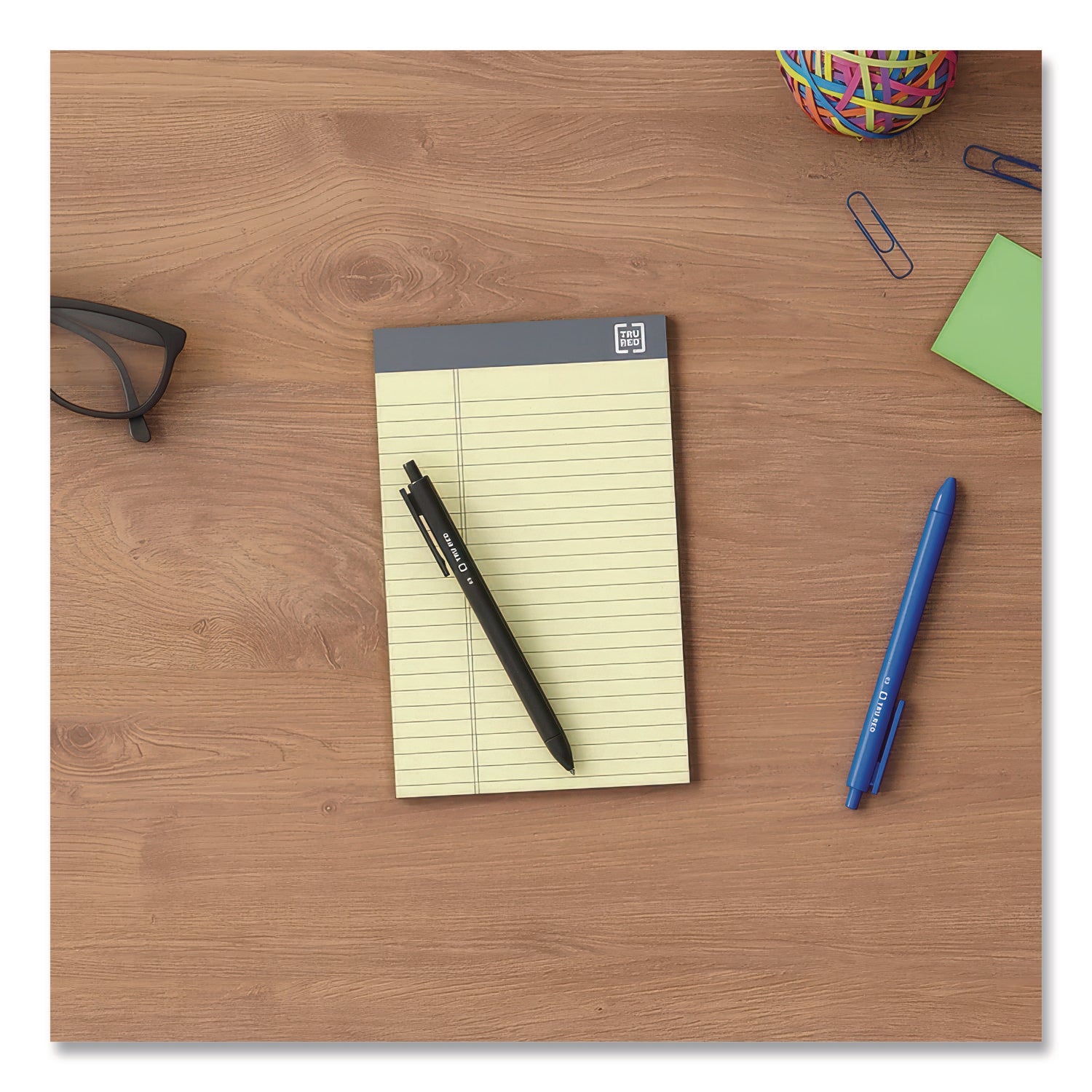 Notepads, Narrow Rule, 50 Canary-Yellow 5 X 8 Sheets, 12/pack