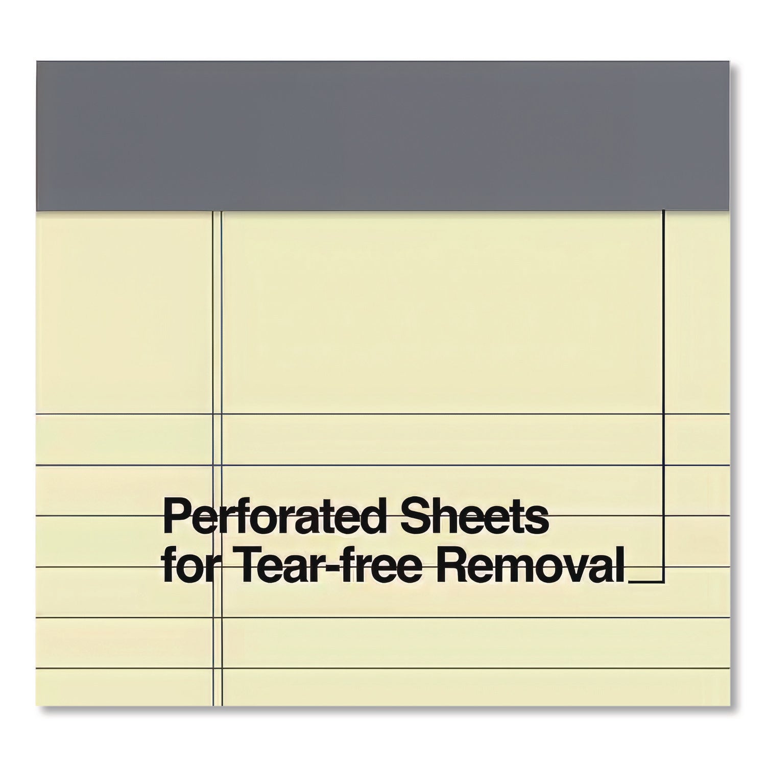 Notepads, Narrow Rule, 50 Canary-Yellow 5 X 8 Sheets, 12/pack