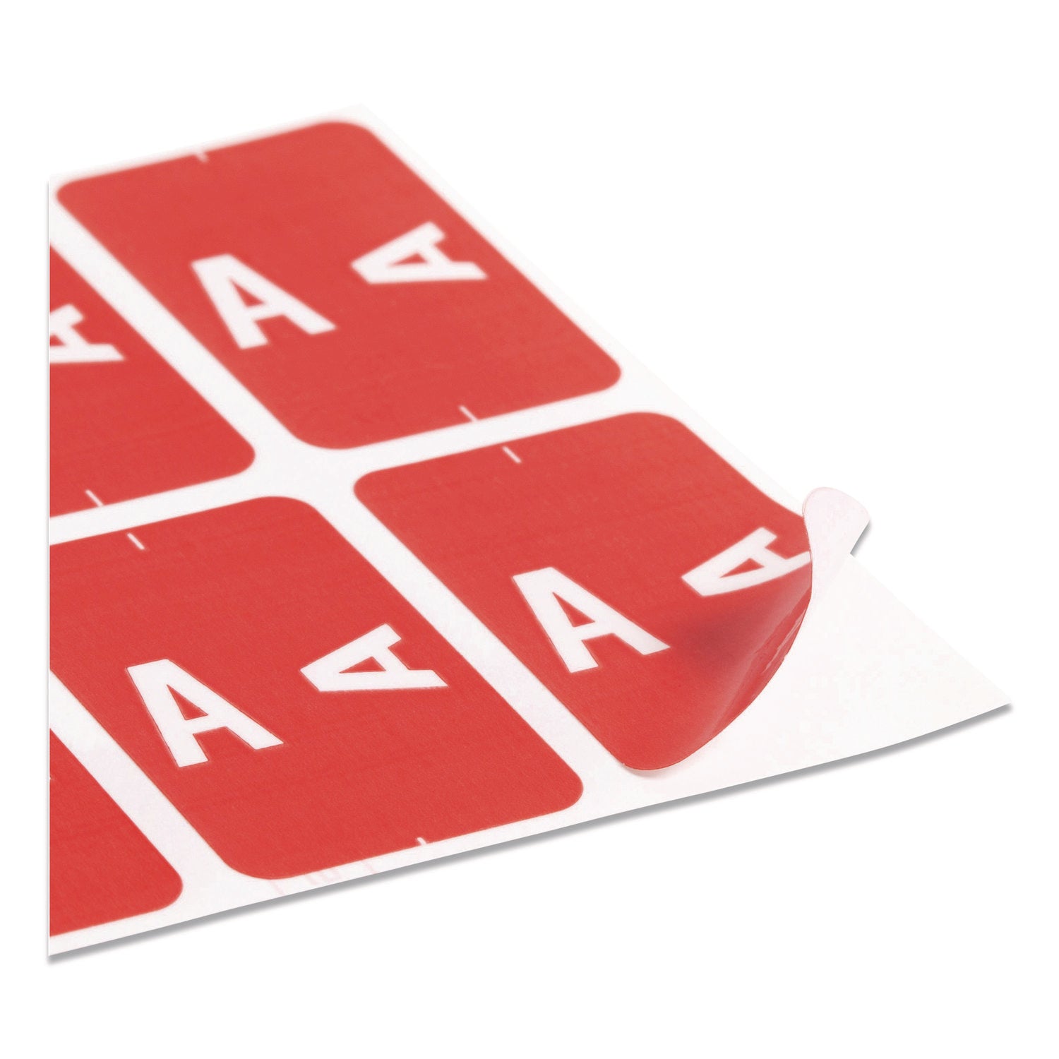 Smead AlphaZ ACCS Color-Coded Labels - A-Z - x 1" Width x 1 5/8" Length - Assorted - Laminated - 2200 / Box